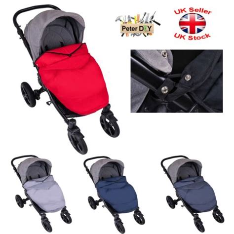 TheLittles24 Universal FIT FOOTMUFF cosy Toes FIT Buggy.